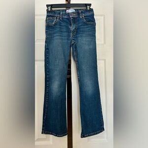 Wrangler classic boot cut jeans boys size 12 slim pants